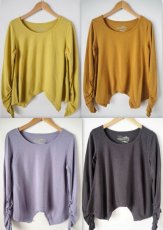 画像5: *＊辛子色のみ　ラスト１！Organic Cotton×Hemp  Original Long sleeves T-shirts 8カラー！ (5)