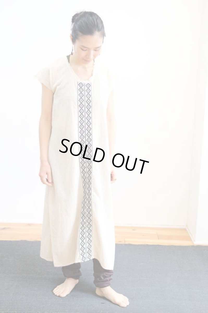画像4: マサラのみ！50%OFF!!Cotton earth 刺繍　Dress　６カラー　~ukA earth~MANU★！ (4)