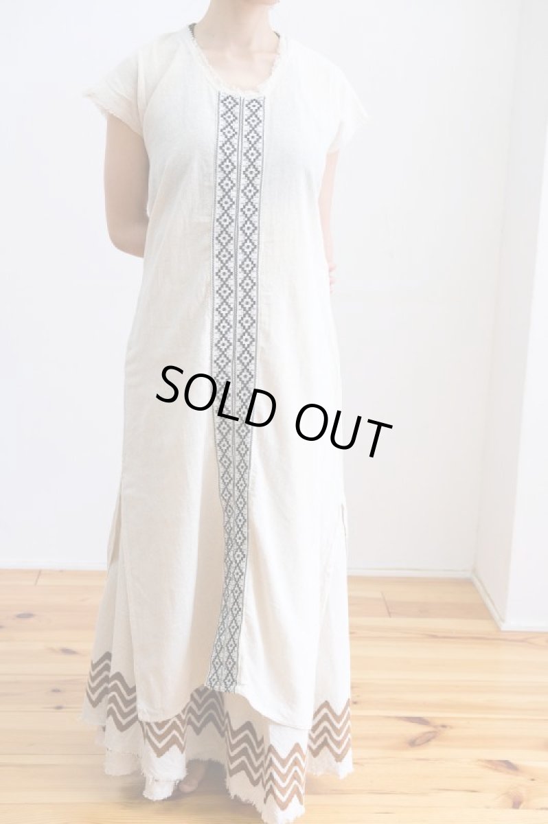 画像16: マサラのみ！50%OFF!!Cotton earth 刺繍　Dress　６カラー　~ukA earth~MANU★！ (16)