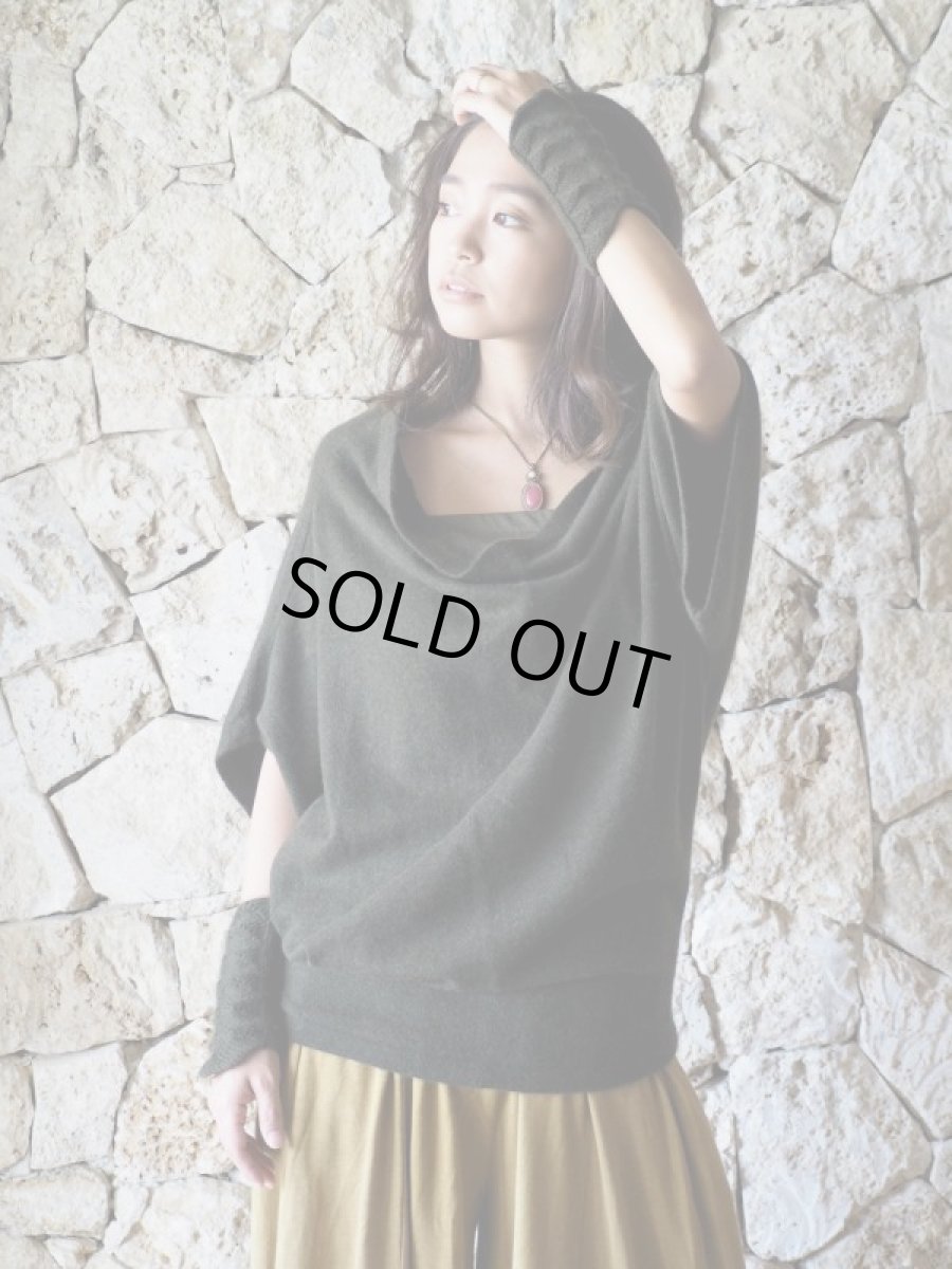 画像13: 在庫僅か！ライトオートミールのみ　40%OFF!! ＊カシミヤアームウォーマー　２サイズ２カラー　ukA オリジナル (13)