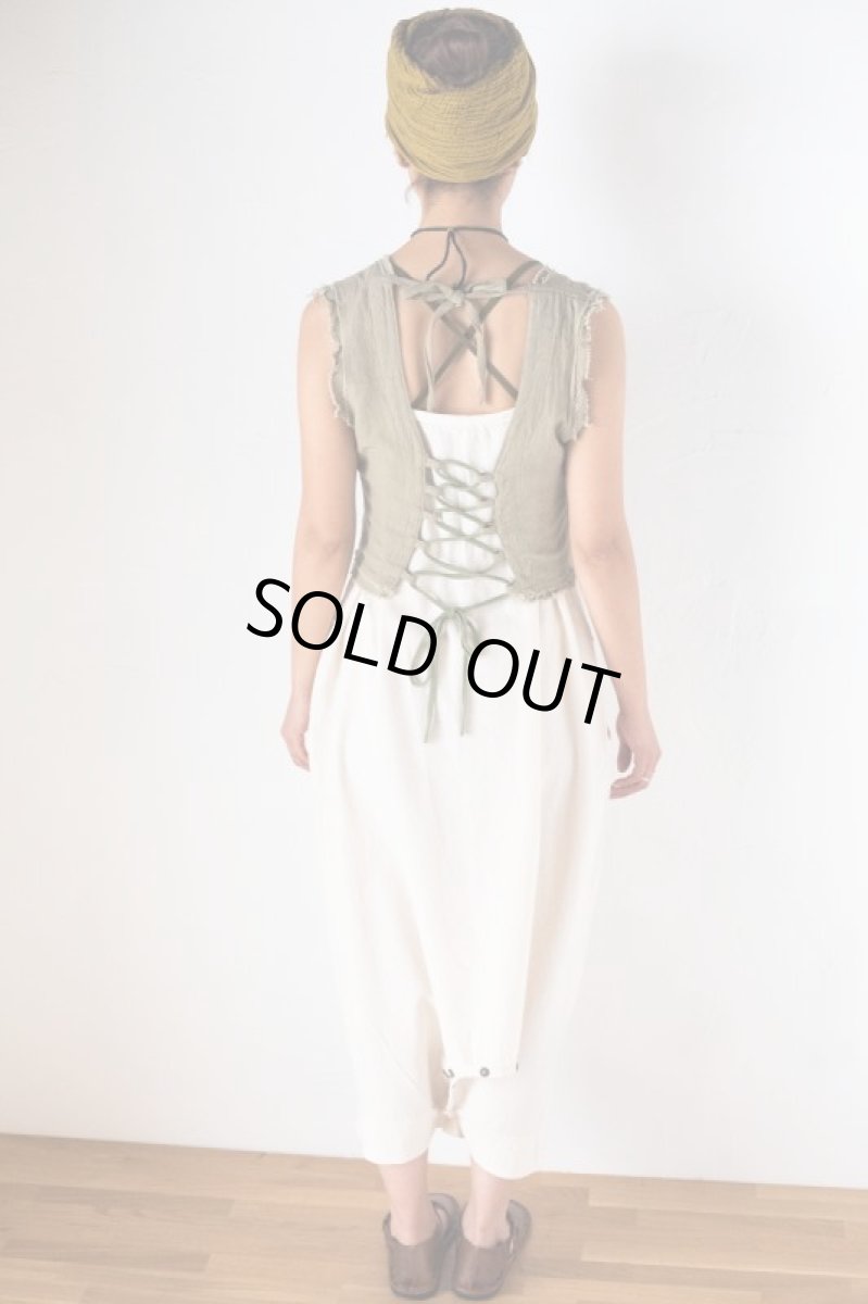 画像14: ラスト１！cotton サルエルサロペット (14)
