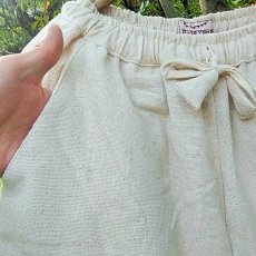 画像20: ユニセックス　ヘンプコットン　ゆったりヨギーパンツ　アマヤマ草庵【直送アイテム】 (20)