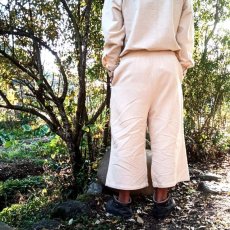 画像13: ユニセックス　ヘンプコットン　ゆったりヨギーパンツ　アマヤマ草庵【直送アイテム】 (13)