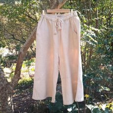 画像15: ユニセックス　ヘンプコットン　ゆったりヨギーパンツ　アマヤマ草庵【直送アイテム】 (15)