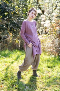 在庫僅か！20%OFF!!ユニセックス ukA earth women Native pants - サルエルパンツ 3カラー