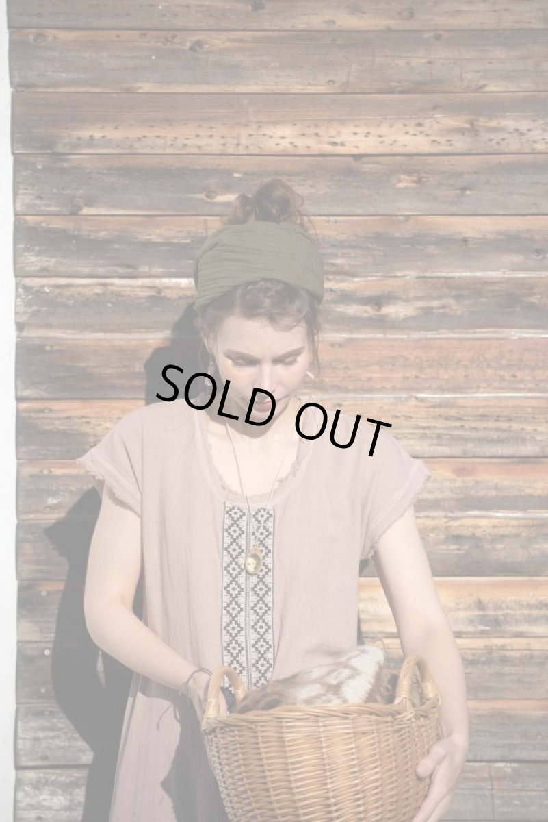 画像15: マサラのみ！50%OFF!!Cotton earth 刺繍　Dress　６カラー　~ukA earth~MANU★！ (15)
