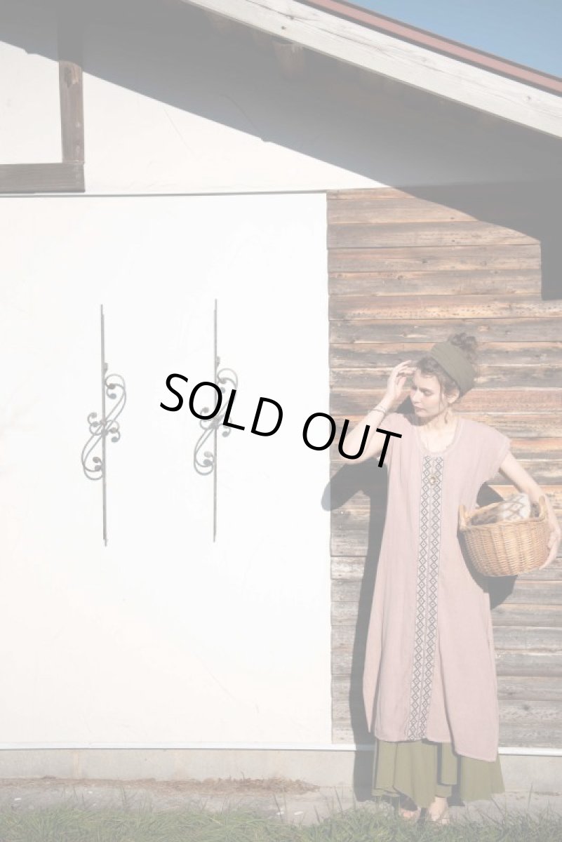画像13: マサラのみ！50%OFF!!Cotton earth 刺繍　Dress　６カラー　~ukA earth~MANU★！ (13)