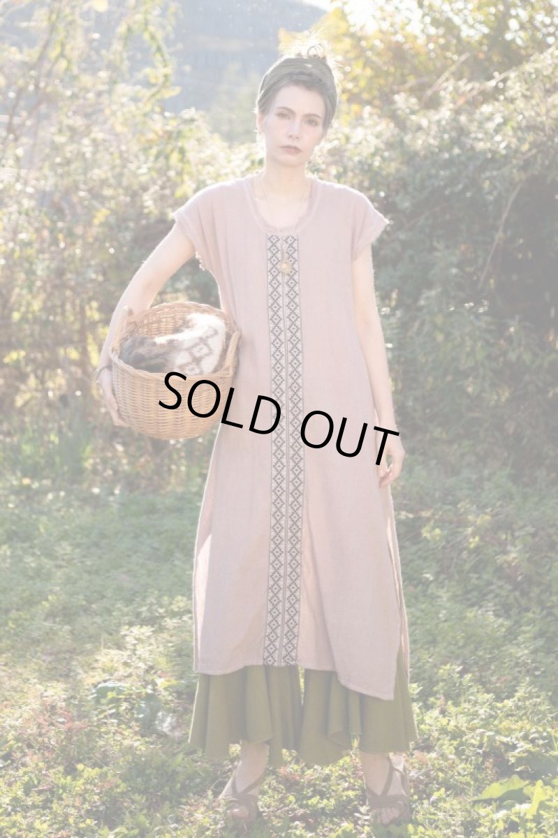 画像3: マサラのみ！50%OFF!!Cotton earth 刺繍　Dress　６カラー　~ukA earth~MANU★！ (3)