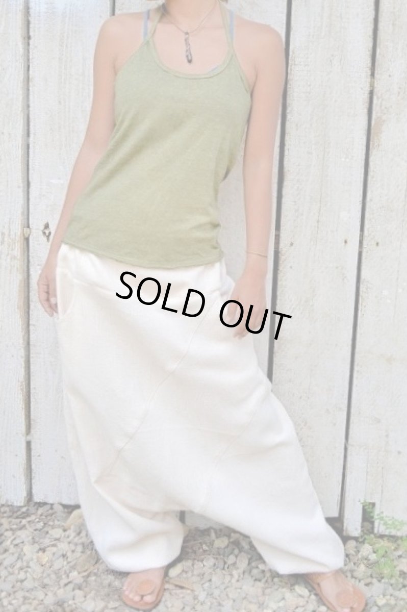画像1: きなりのみ　ラスト1！20%OFF!!ユニセックス ukA earth women Native pants - サルエルパンツ 3カラー (1)