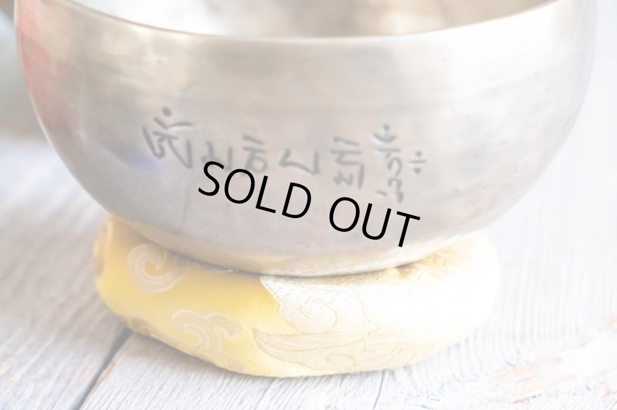 画像8: 希少!プロ演奏用フルムーンボウル7個セット 直筆証明書付き Himalayan sounds 【ブランド直送】 (8)