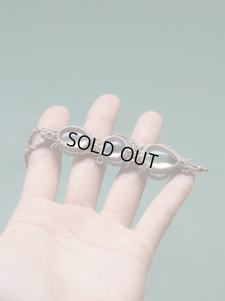 画像18: 30%OFF!!   レモンクォーツ＆アメジストのみ　ラスト１！三つ石・マクラメペンダント（シトリン＆アメジスト・レモンクォーツ＆アメジスト）２種類　Stones spirit (18)