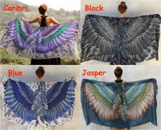 画像4: Wings scarf オーガニックコットン＆シルクカシミヤ　１２カラー　Shovava (4)