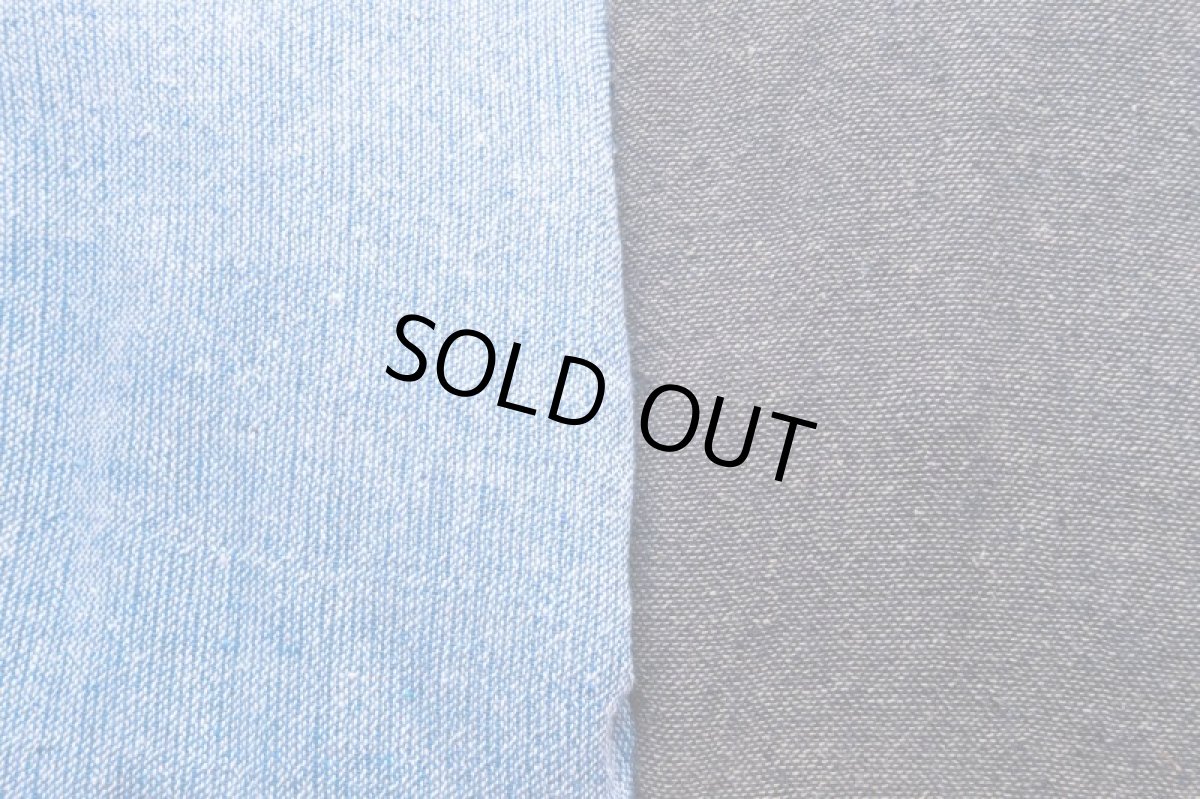 画像20: ブルーのみ　ラスト1！カディ  ローコットン　Open Back Dress with Pockets  ２カラー　Brahmi crafts (20)