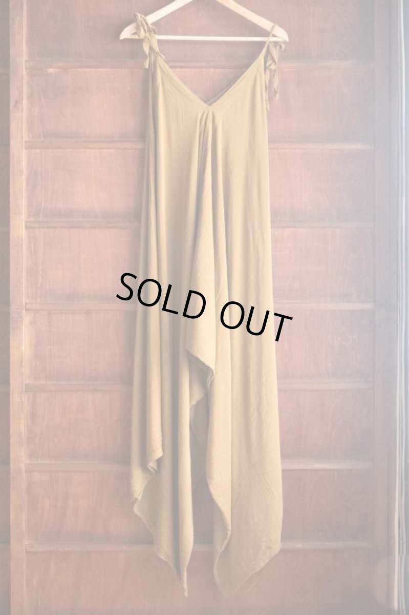 画像29: マサラカラーのみ　ラスト1！40%OFF!!    薄手コットンジャンプスーツ　２カラー２サイズ (29)