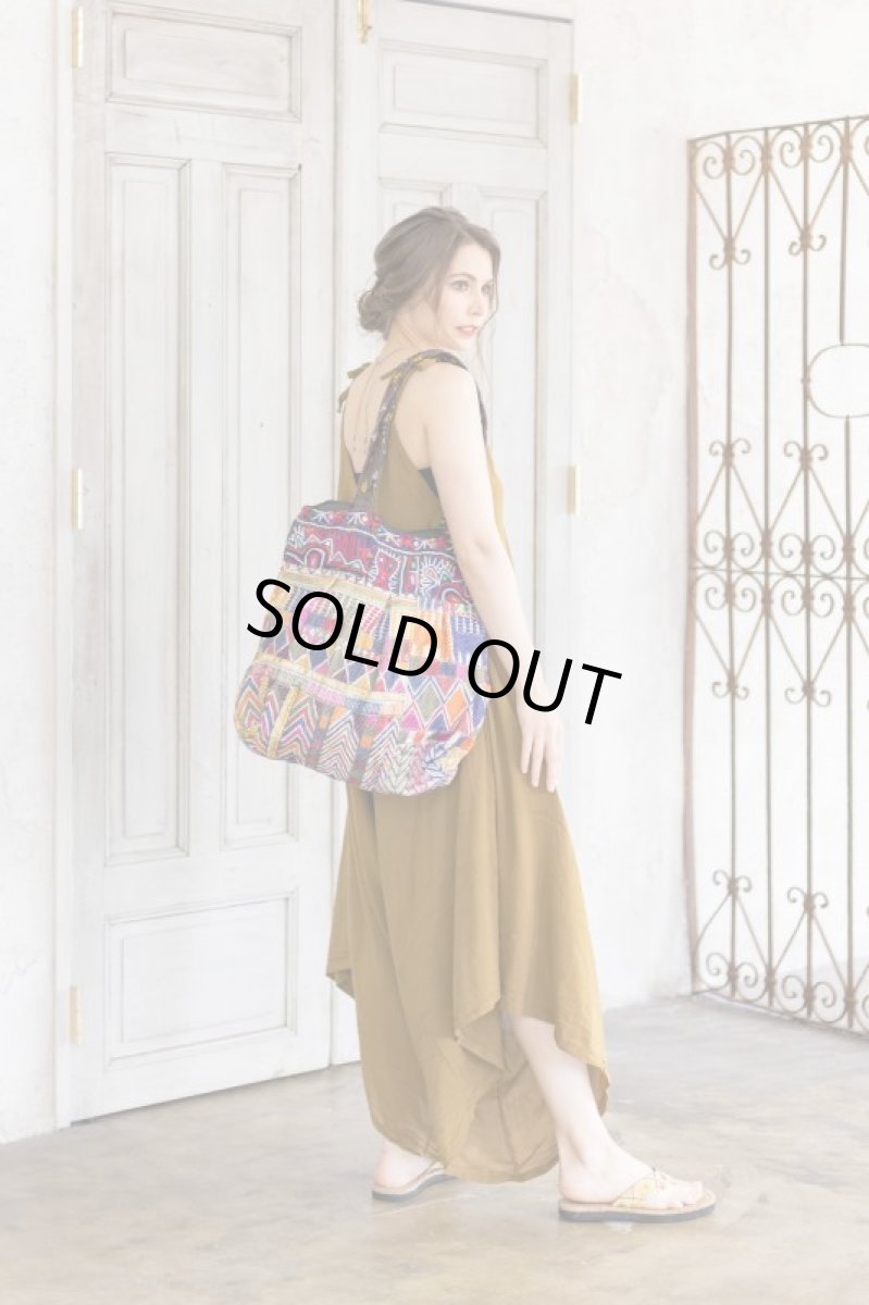 画像15: マサラカラーのみ　ラスト1！40%OFF!!    薄手コットンジャンプスーツ　２カラー２サイズ (15)