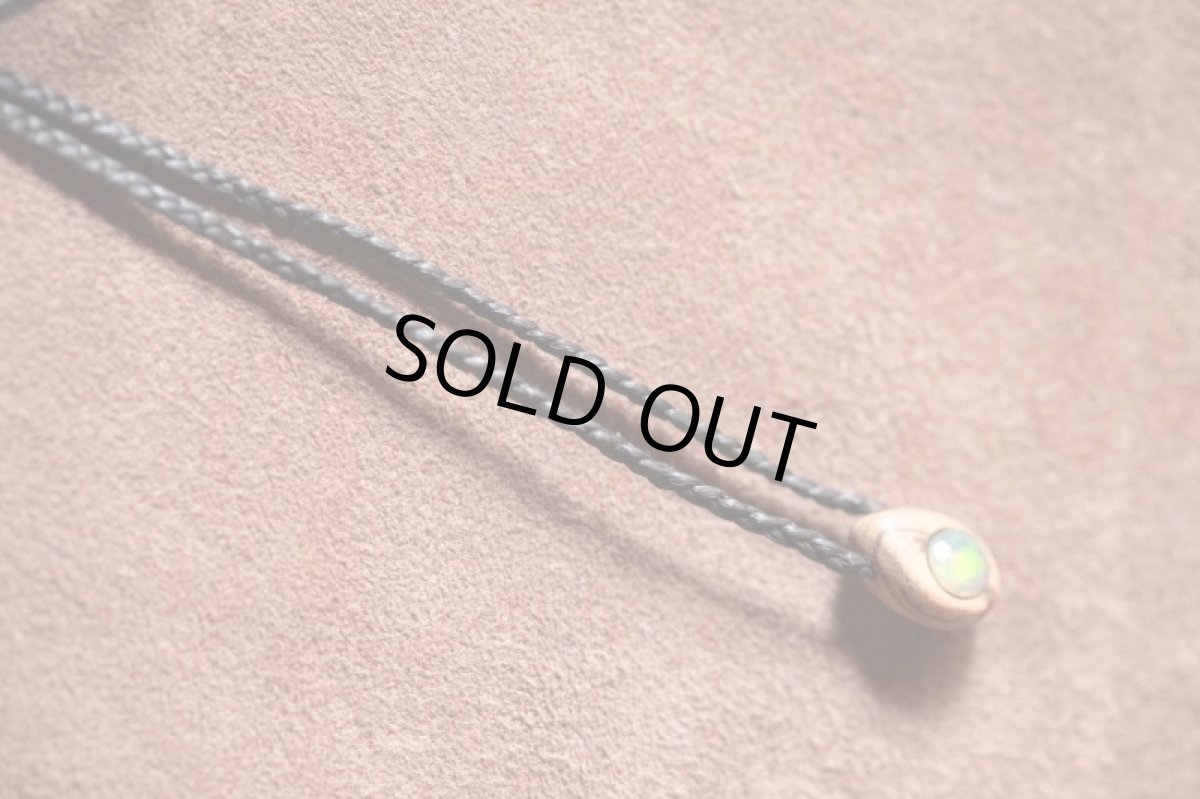 画像34: Dラスト！　琉球黒檀　エチオピアンオパール　小粒ネックレス　５種類　Techura works (34)