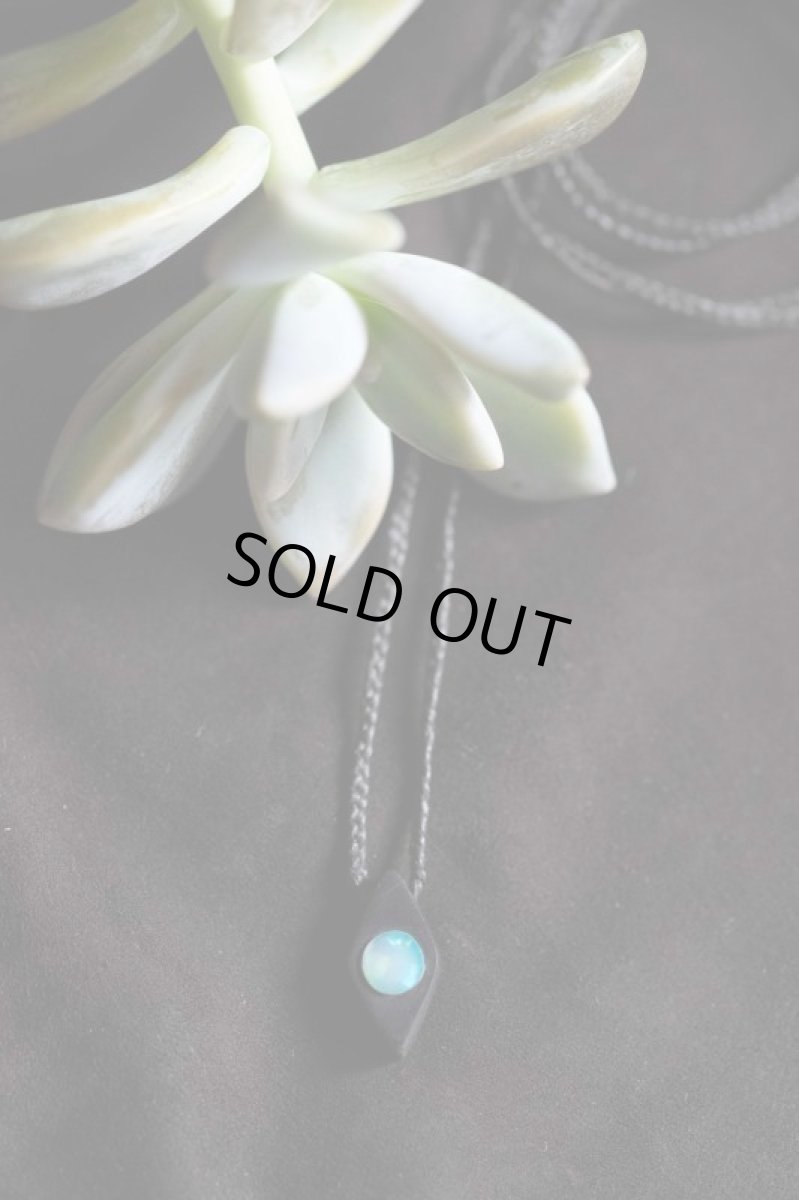 画像6: Dラスト！　琉球黒檀　エチオピアンオパール　小粒ネックレス　５種類　Techura works (6)