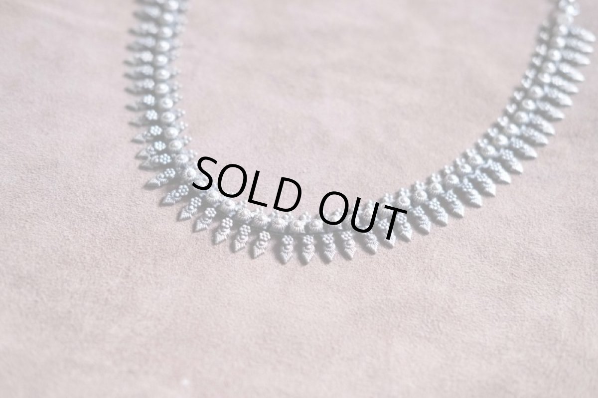 画像9: 30%OFF!! Aのみ!各1点もの ラジャスタン シルバーネックレス 2種類 (9)