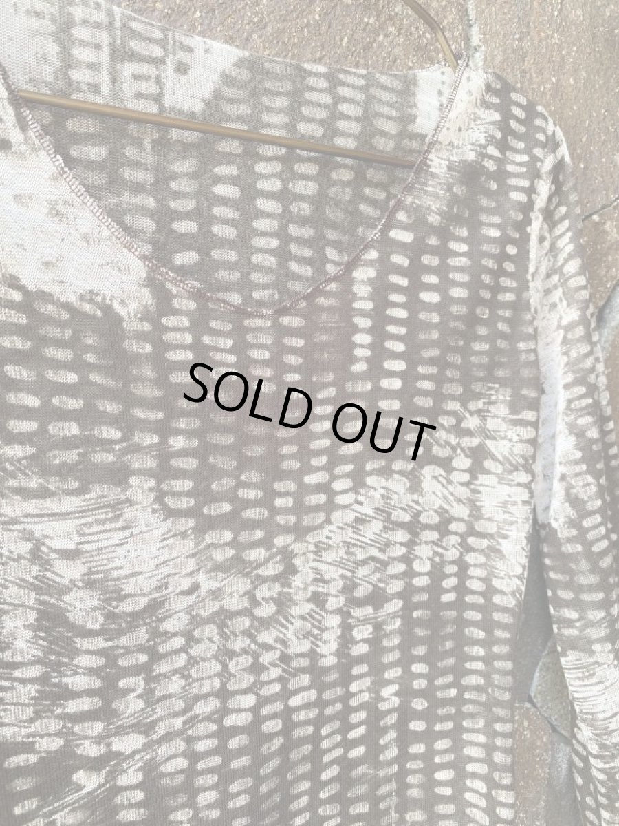 画像4: ラスト1！Butterfly top /Brown mix  XSサイズ　NOMAD WORLD  [直送アイテム] (4)