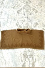画像15: 手織り厚手コットン　ブロックプリント　トライバルポンチョ　５カラー　NATSUMI-YA (15)