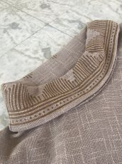 画像29: 手織り厚手コットン　ブロックプリント　トライバルポンチョ　５カラー　NATSUMI-YA (29)