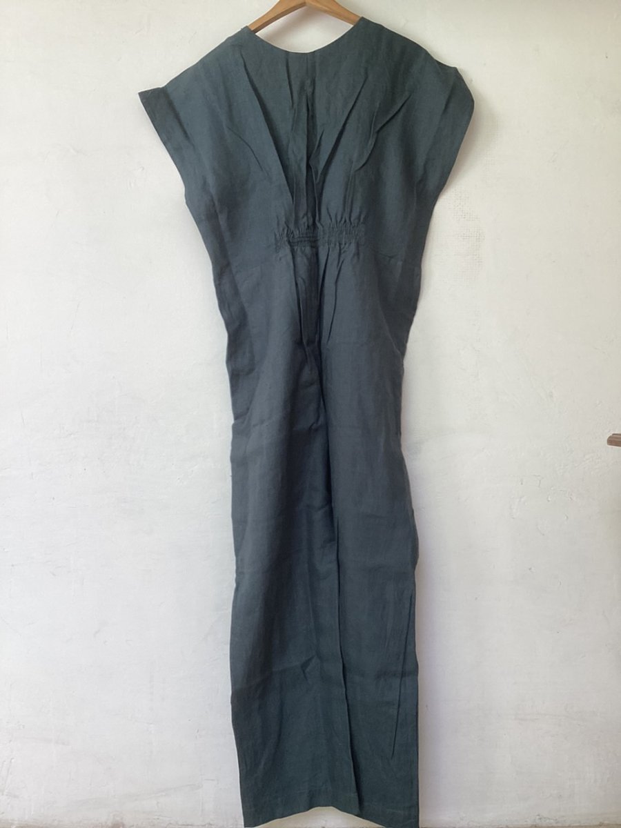 画像14: リネンジャンプスーツ　3カラー　2サイズ　TrishuL  [ブランド直送] (14)