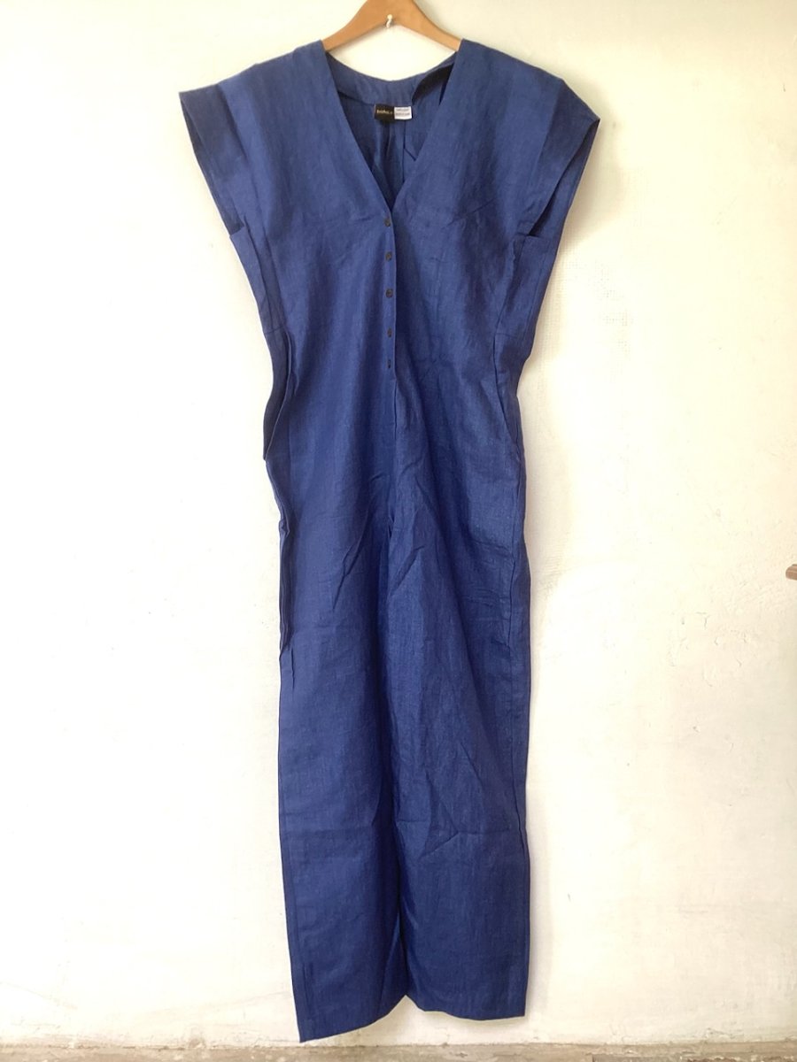 画像10: リネンジャンプスーツ　3カラー　2サイズ　TrishuL  [ブランド直送] (10)