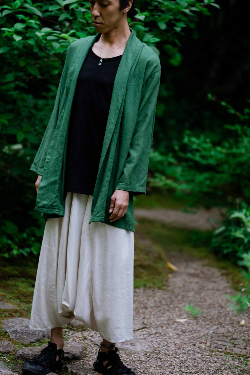 画像9: ユニセックス　リス族手縫いリネンパンツ　3カラー　★SHOKO★ (9)