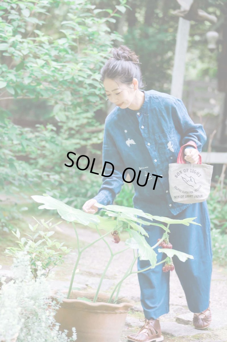 画像9: ラスト1！10%OFF!! ボウルケースにも！son of light ヘンプハートランチバック (9)