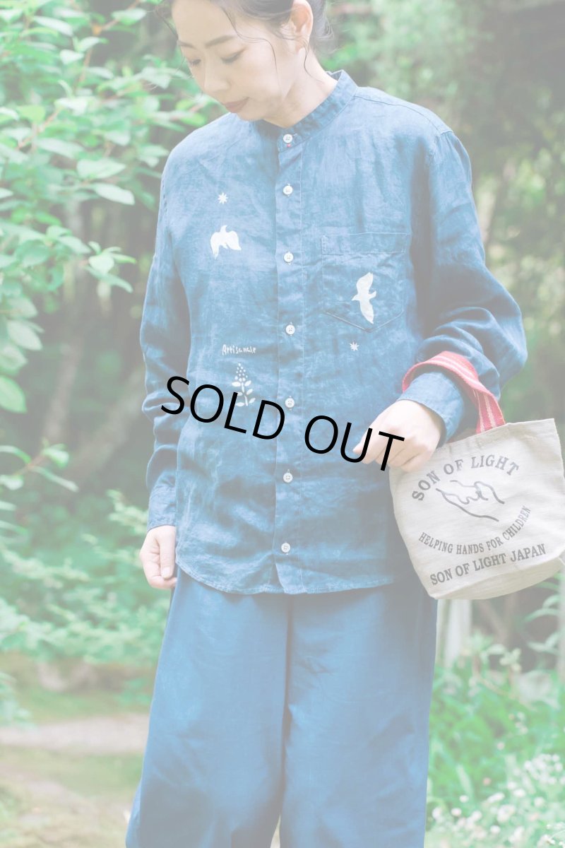 画像10: ラスト1！10%OFF!! ボウルケースにも！son of light ヘンプハートランチバック (10)