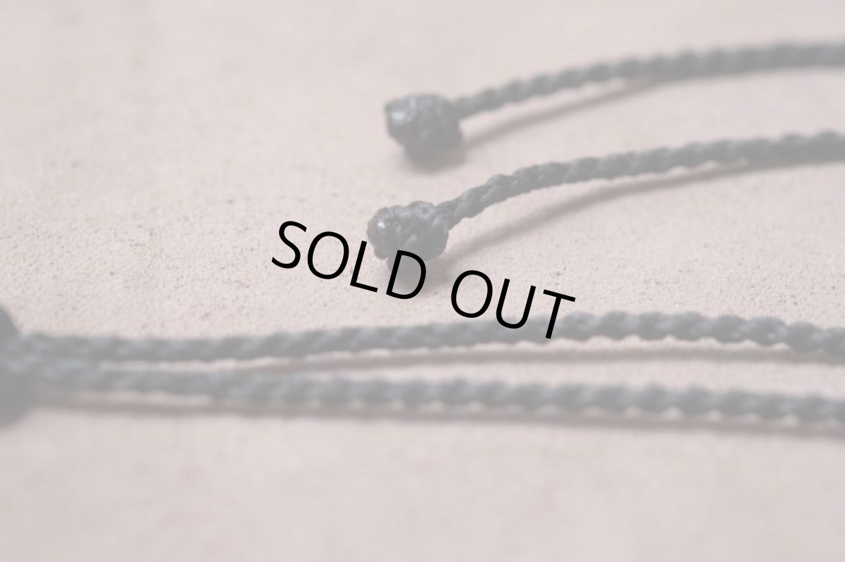 画像18: １点物　水晶原石と黒檀ネックレス　Techura works (18)