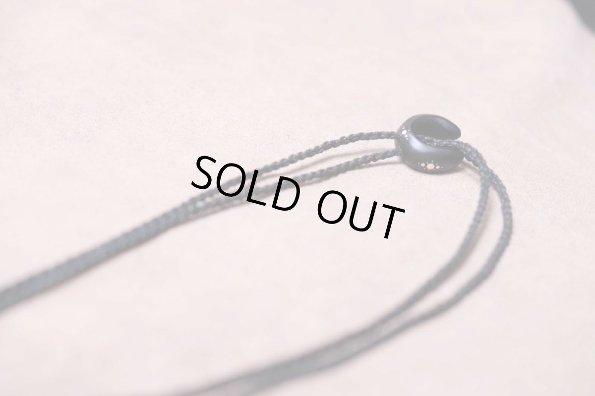 画像14: １点物　水晶原石と黒檀ネックレス　Techura works (14)