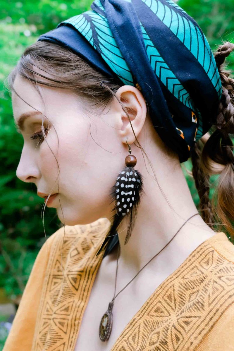 画像3: 50%OFF!!     価格変更！スノーフレイク羽ピアス　３デザイン　Rainbow (3)