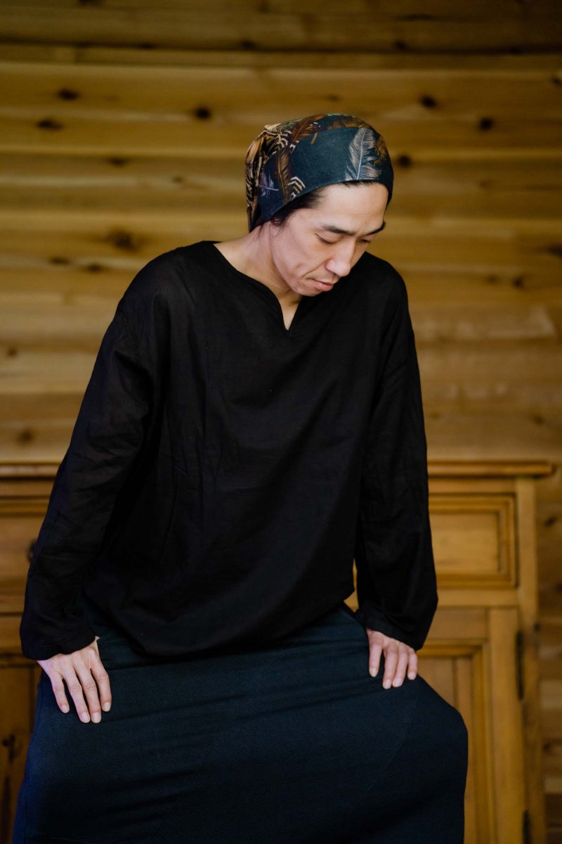 画像9: ユニセックス　20%OFF!! 薄手コットン　ロングTシャツ  ３カラー (9)