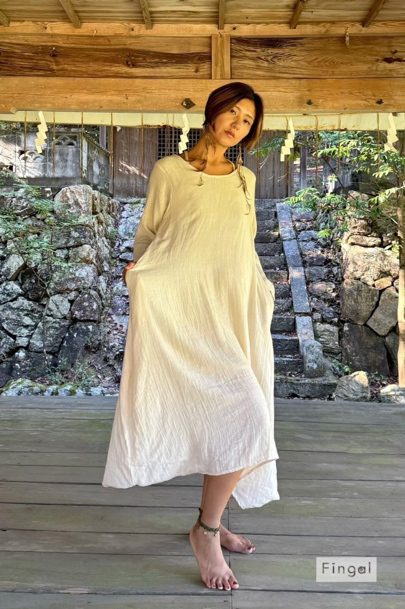 画像20: MLサイズのみ！在庫僅か！スリーループ　変形ワンピース　2サイズ3カラー　Fingal (20)