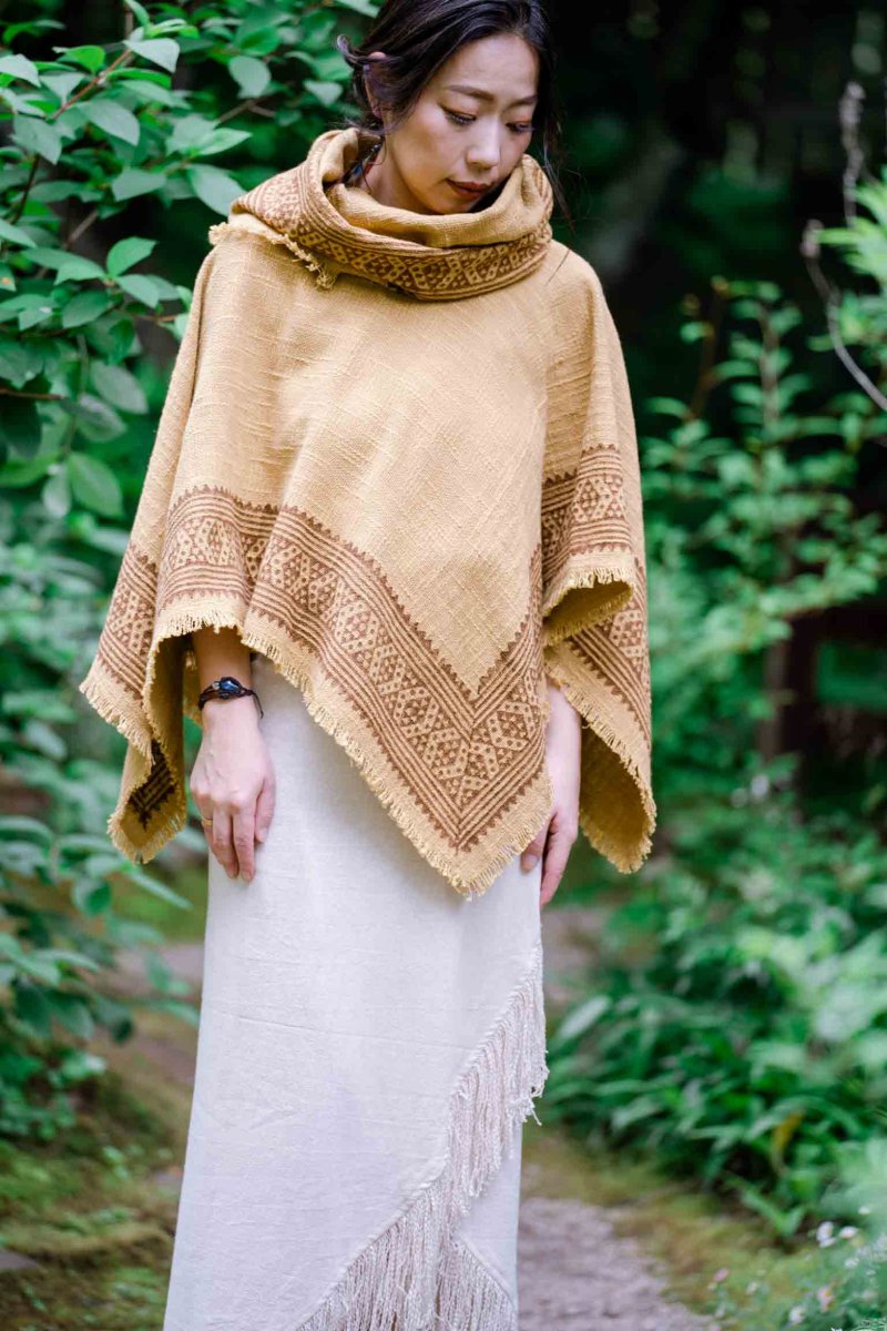 画像4: 10%OFF!!ユニセックス　2WAY フーディーポンチョ　3カラー　MANU (4)