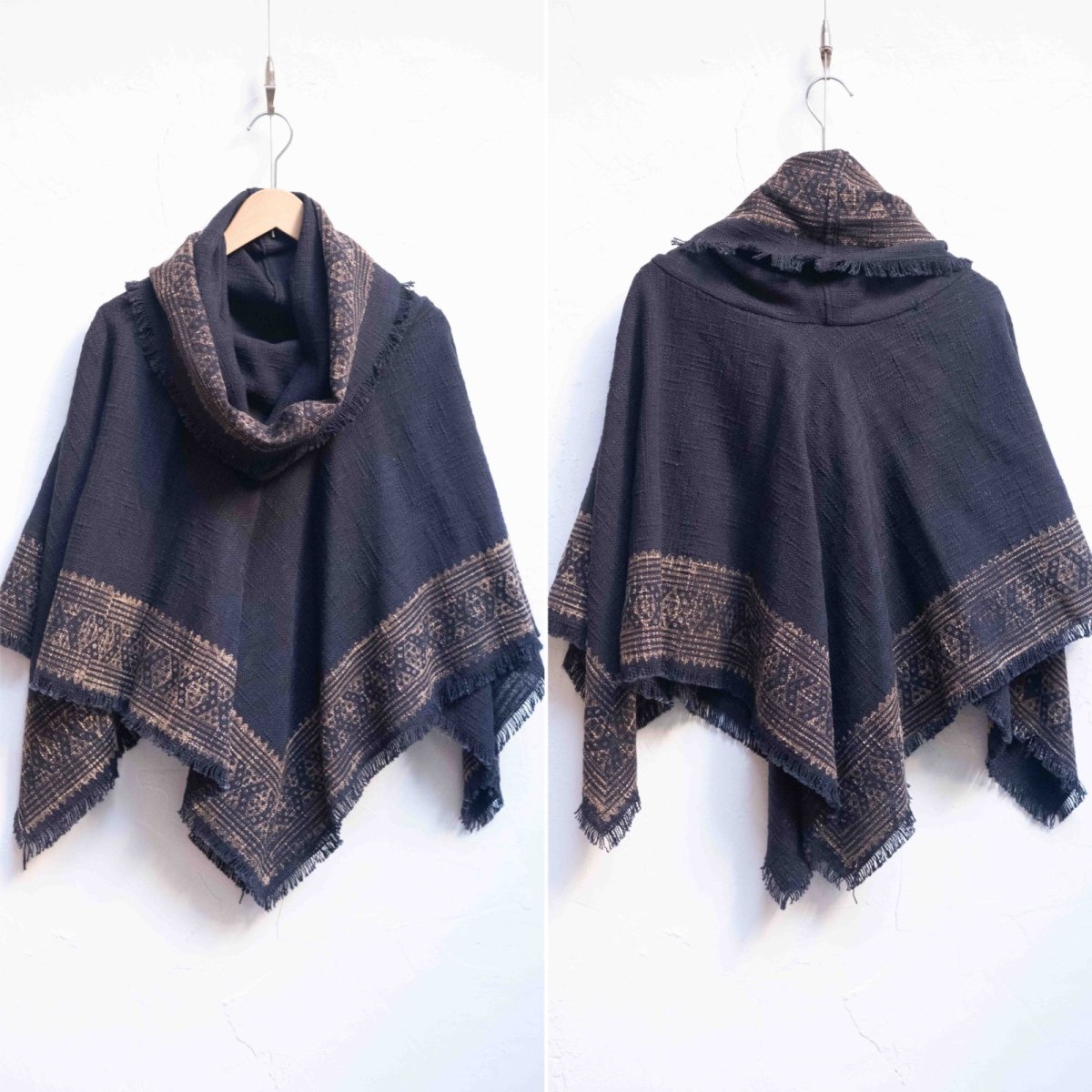 画像25: 10%OFF!!ユニセックス　2WAY フーディーポンチョ　3カラー　MANU (25)