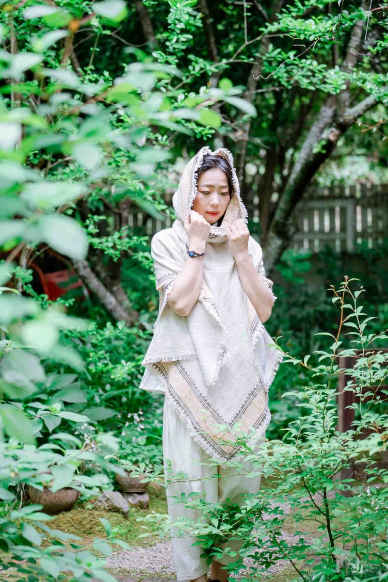 画像6: 10%OFF!!ユニセックス　2WAY フーディーポンチョ　3カラー　MANU (6)