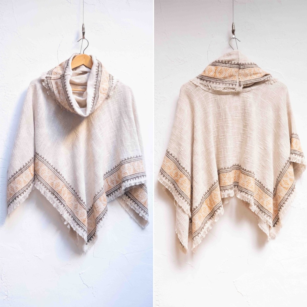 画像24: 10%OFF!!ユニセックス　2WAY フーディーポンチョ　3カラー　MANU (24)