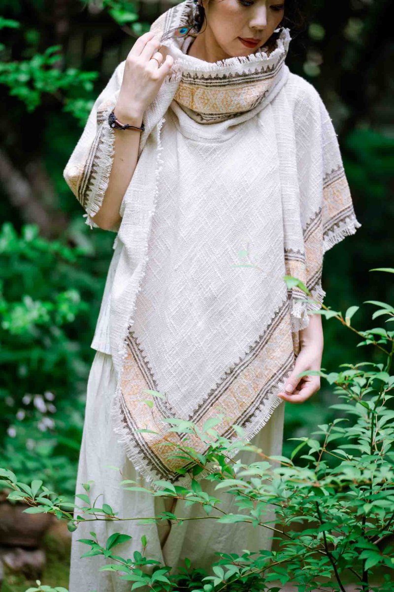 画像14: 10%OFF!!ユニセックス　2WAY フーディーポンチョ　3カラー　MANU (14)