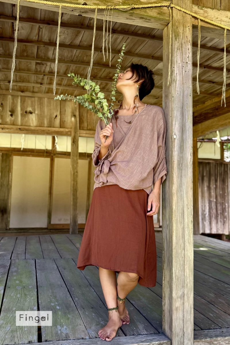 画像13: 在庫僅か！グリーンのみ　カシュクールボレロ　4カラー　フリーサイズ　Fingal (13)