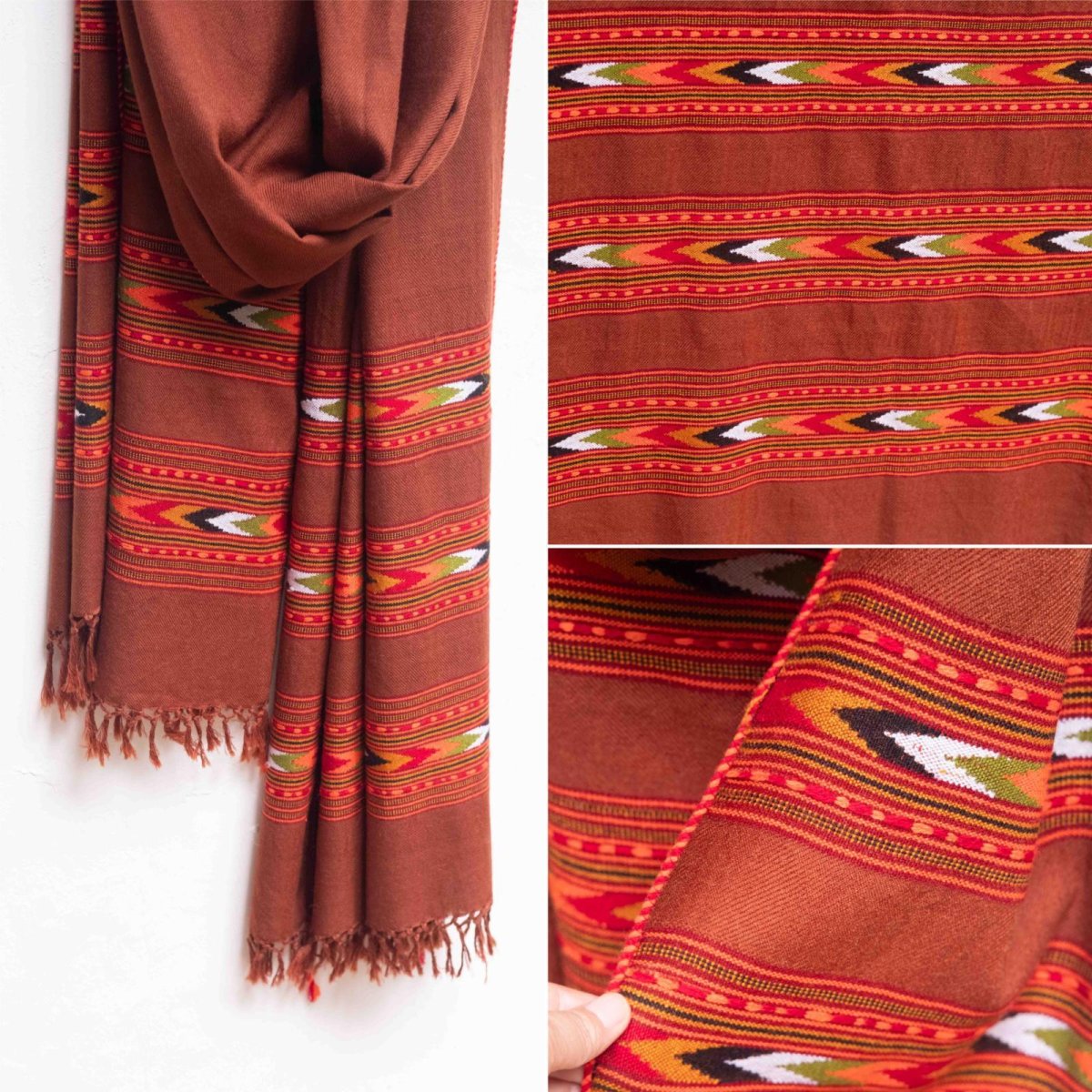 画像32: 在庫僅か！手織り　メリノウール　インドヒマラヤ　クルショール　7種類　 (32)