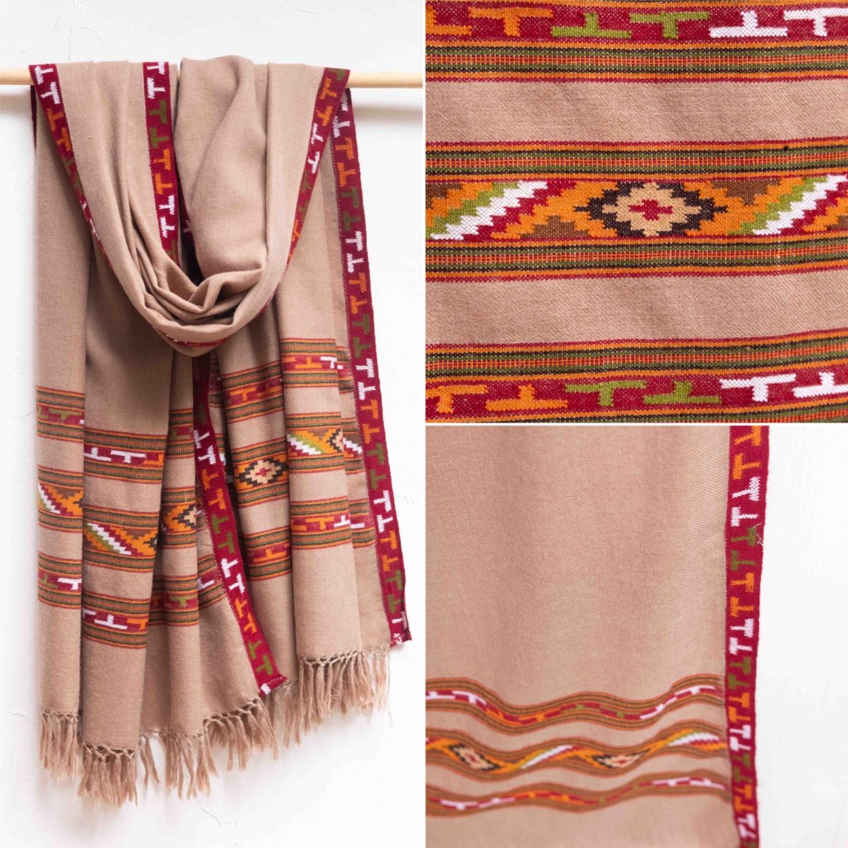 画像33: 在庫僅か！手織り　メリノウール　インドヒマラヤ　クルショール　7種類　 (33)