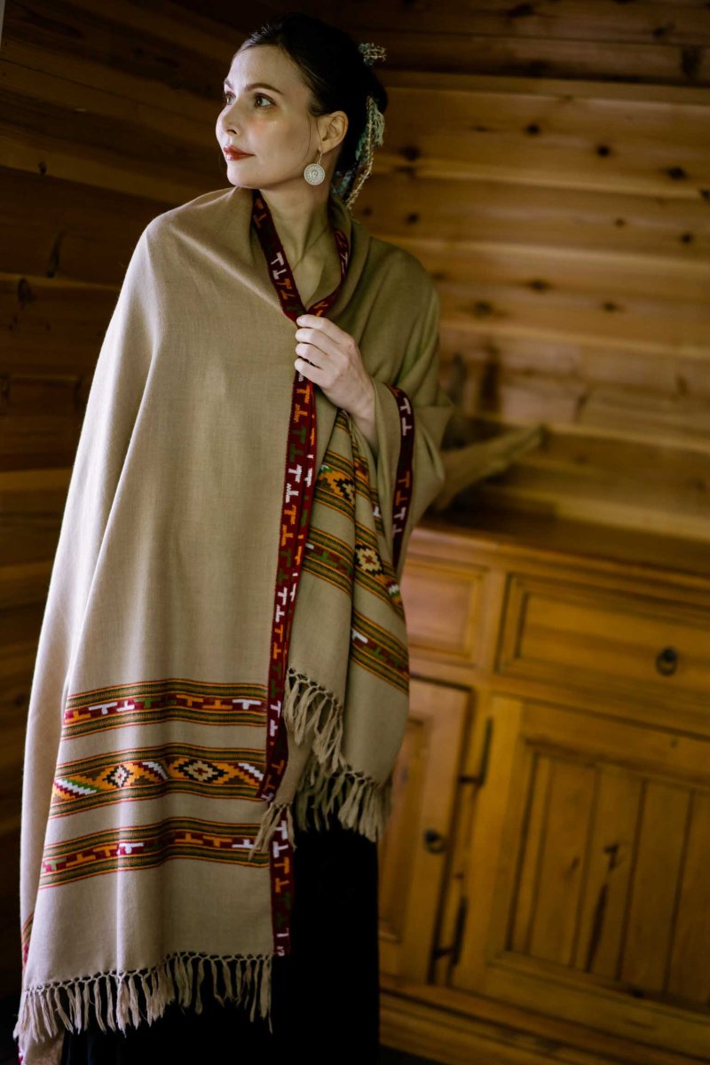 画像12: 在庫僅か！手織り　メリノウール　インドヒマラヤ　クルショール　7種類　 (12)