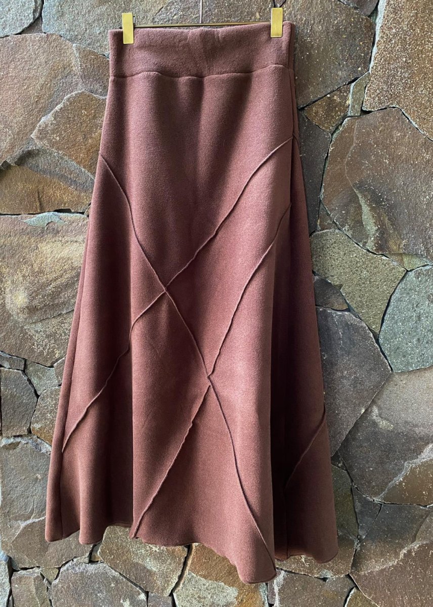 画像6: 暖かフリース素材　L.SK/ロングスカート　  NOMAD WORLD 　4カラー3サイズ　 [直送アイテム]　送料無料対象外 (6)