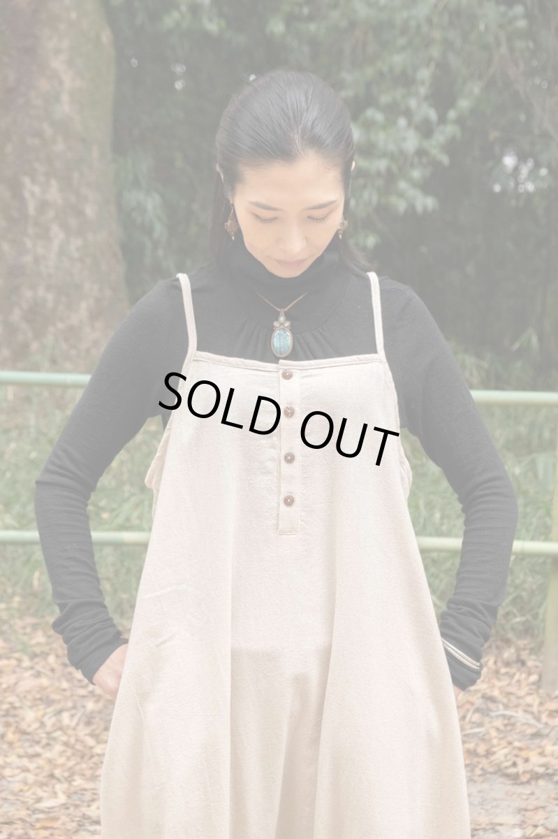 画像9: ラスト１！cotton サルエルサロペット (9)