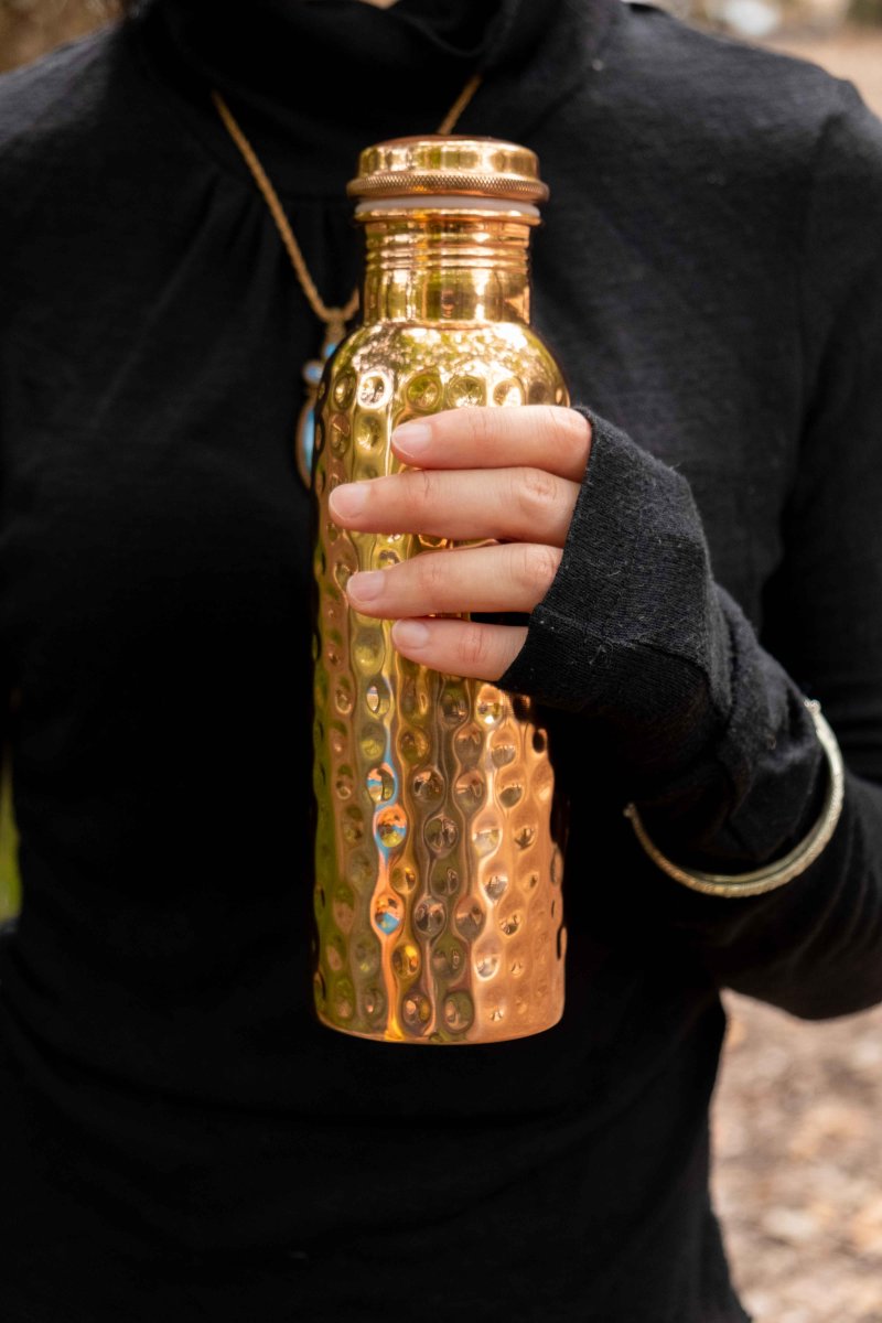 画像17: 750ｍｌ大量再入荷！日々の健康に♪　アーユルヴェーダ 銅製ボトル　抗菌抗ウィルス (17)