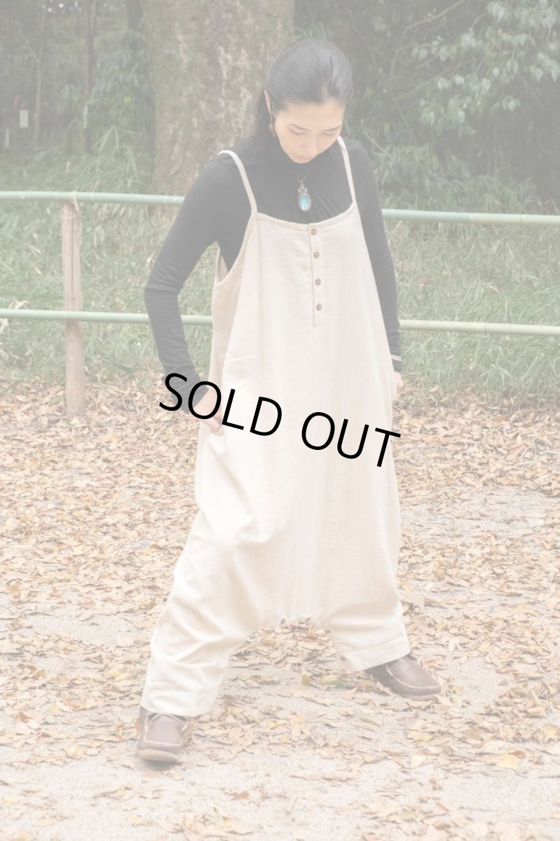 画像5: ラスト１！cotton サルエルサロペット (5)