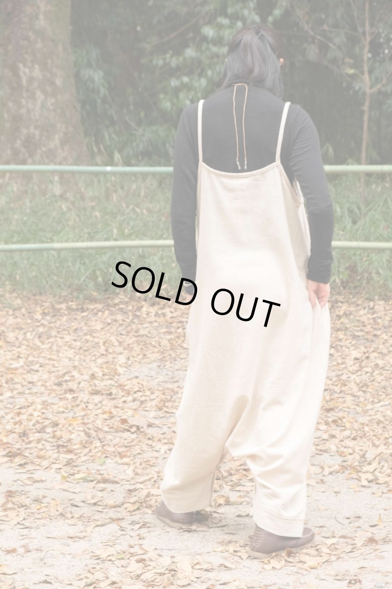 画像2: ラスト１！cotton サルエルサロペット (2)