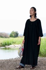 画像7: 各1点物　草木染め　リネン　ゆったりワンピース　大人色系　3カラー　chillnoki　[11月25日までの限定販売] (7)